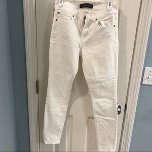 White Express skinny jeans